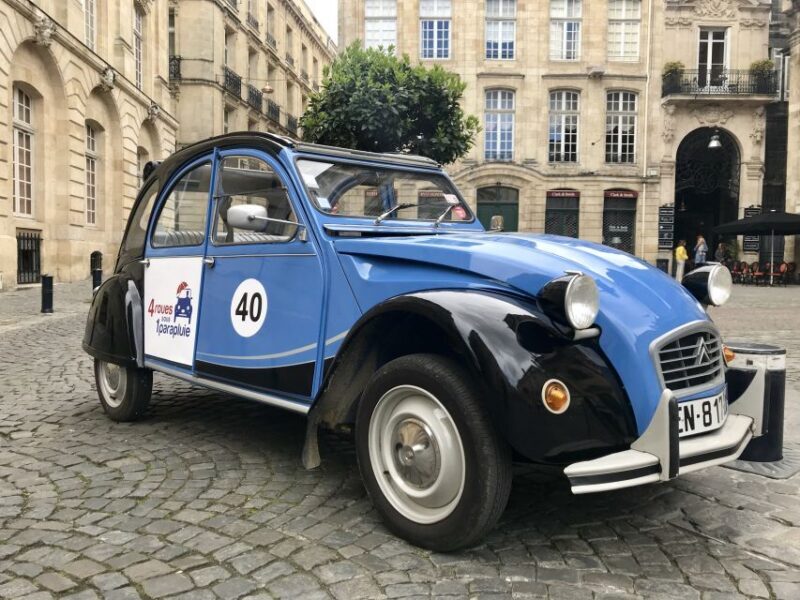 Bordeaux: Private Tour in a Citroën 2CV 45min - Additional Perks and Considerations