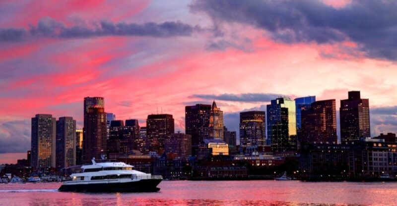 Boston: City Cruises Sunset Skyline Cruise with Commentary - Key Points