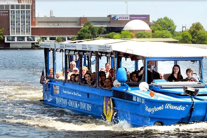 Boston Duck Boat Sightseeing City Tour with Cruise Along Charles River - Key Points