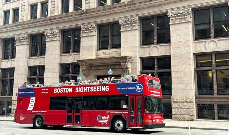 Boston: Hop-On Hop-Off Double-Decker Bus Sightseeing Tour - What to Expect During the Ride