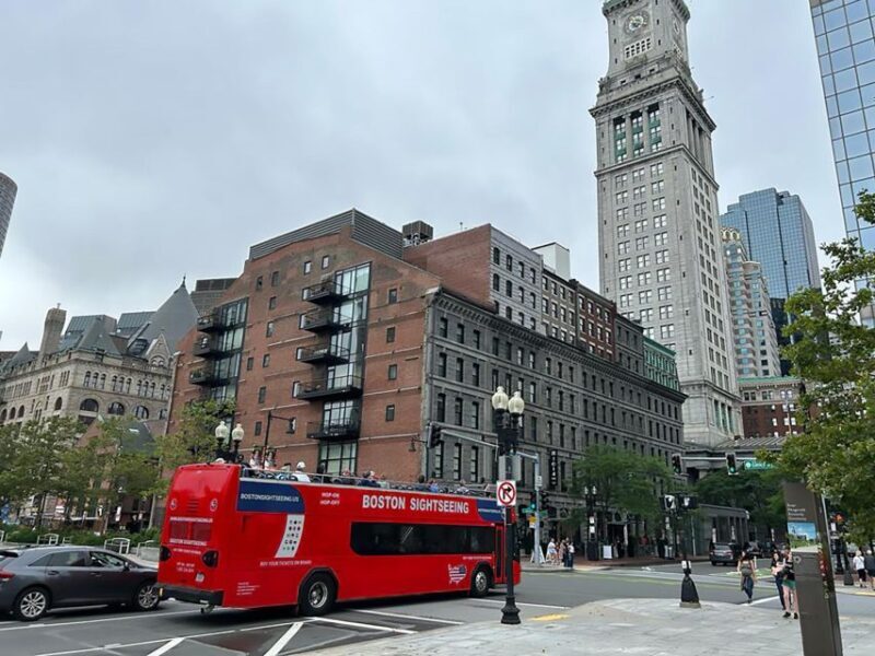Boston: Hop-On Hop-Off Double-Decker Bus Sightseeing Tour - The Value Proposition