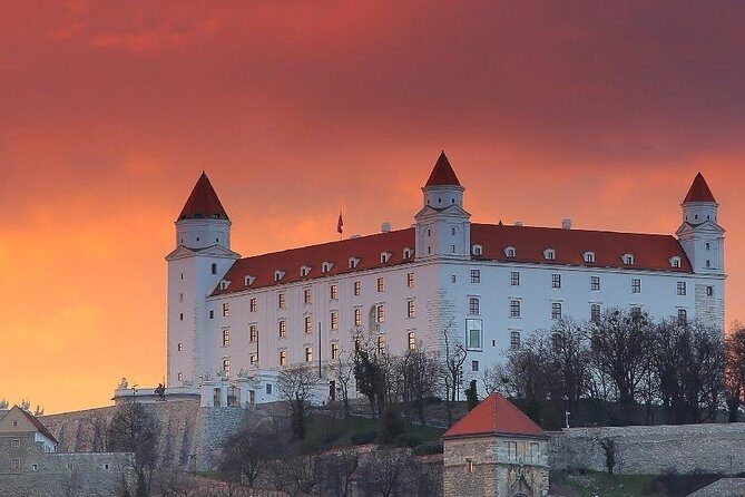 Bratislava walk tour with bonuses and castle 3 + Tip, kids free - Navigating Hviezdoslavovo Namestie and St. Martin’s Cathedral