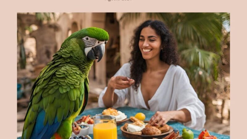 Breakfast with Parrots at Masseria mazzetta with wildlife park - Key Points