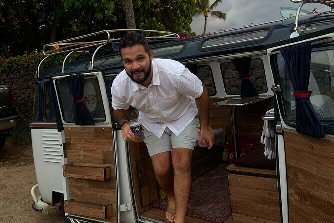 Brewery and Beach Cruise in a Vintage VW Bus - What Could Be Better