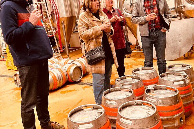 Brewery bus tour, 4 breweries, 12 beers, 1 pizza, 1 bus - FAQ