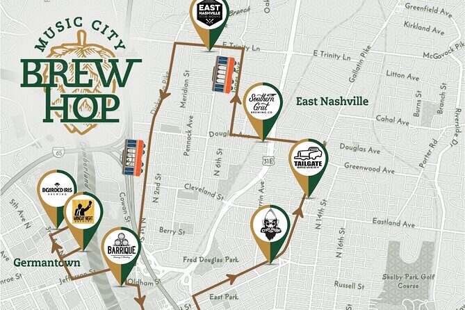 Brewery Hop-On Hop-Off Trolley Tour of Nashville - A Closer Look at the Nashville Brewery Trolley Experience