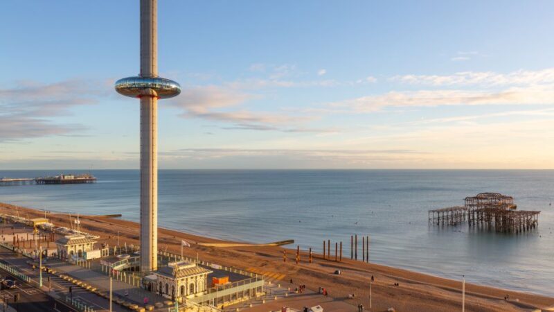 Brighton: Brighton i360 Ticket - The "How it Was Built" Exhibition