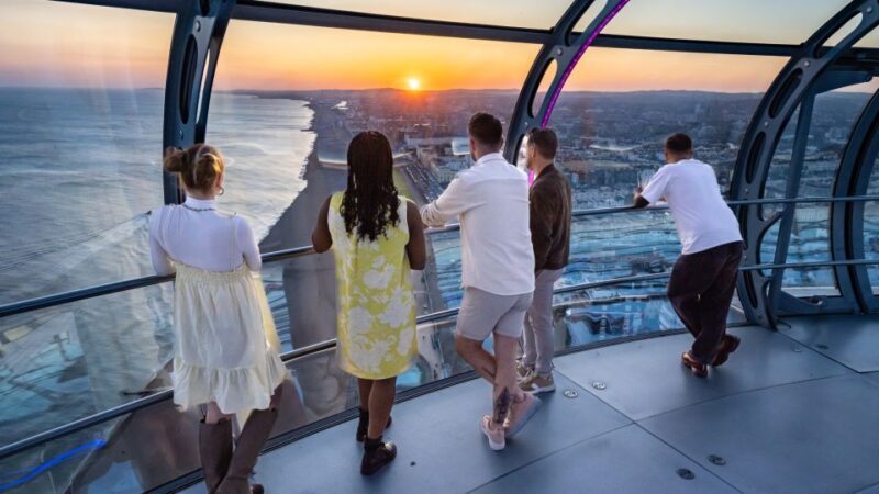 Brighton: Brighton i360 Ticket - The Sky Bar and Additional Facilities