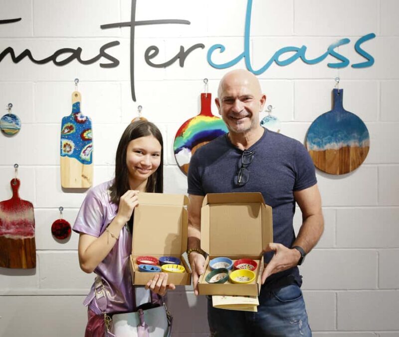 Brisbane: Ceramic Plates & Bowls Paint and Sip Classes - The Artistic Experience in Detail