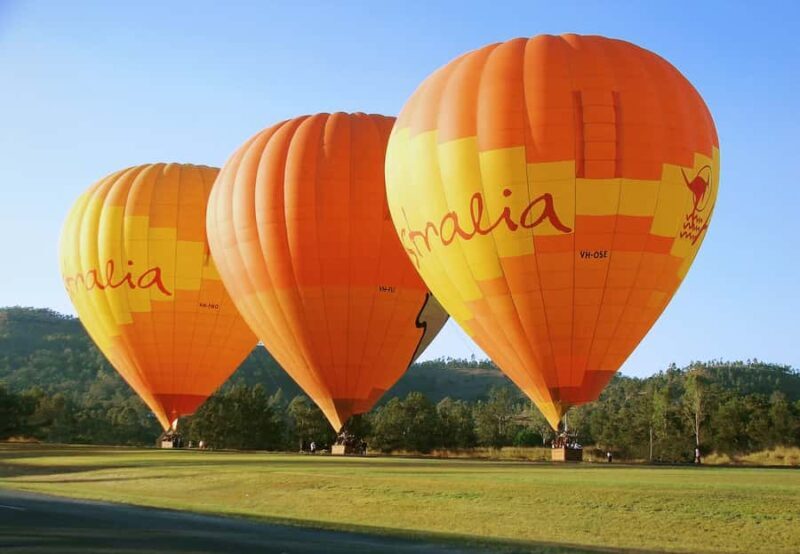 Brisbane: Hot Air Balloon Flight with Vineyard Breakfast - Key Points