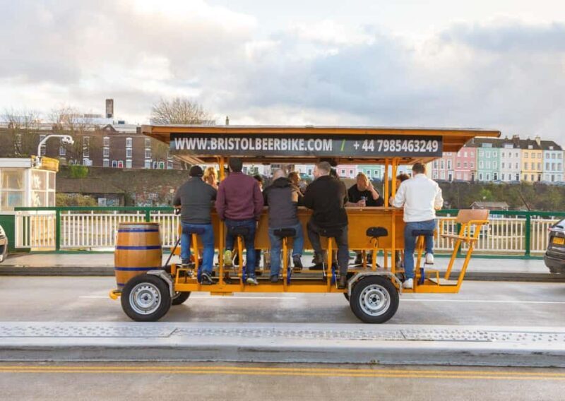 Bristol: Beer Bike Tour with Drinks and Music - The Ride Through Bristol