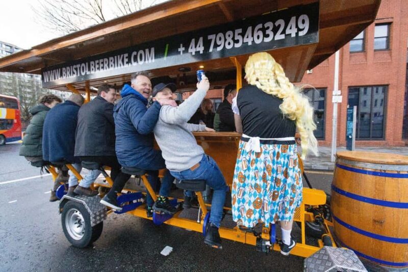 Bristol: Beer Bike Tour with Drinks and Music - What the Reviews Say