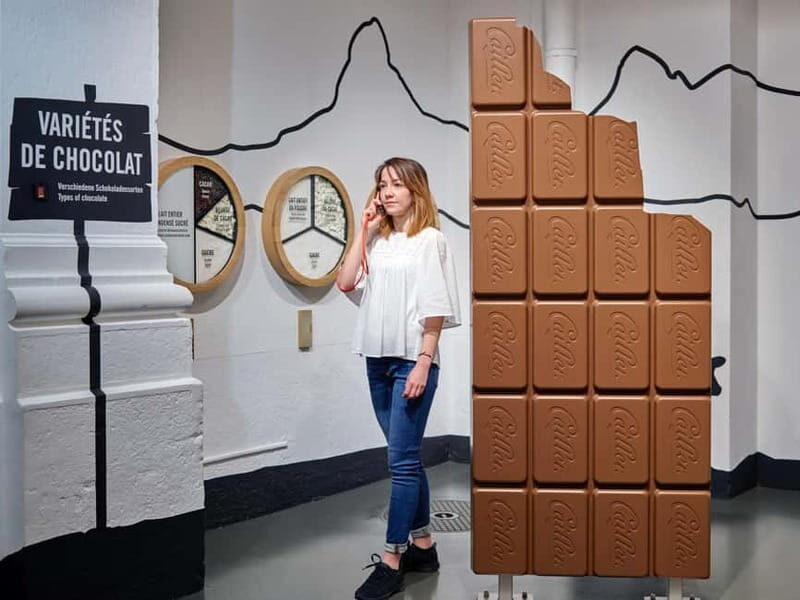 Broc: Entry ticket to the Maison Cailler chocolate factory - Key Points