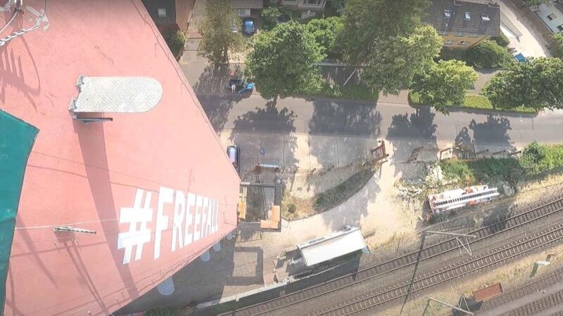 Brühl/Cologne : Freefall off TurmX - What You Can Expect from the Freefall Experience