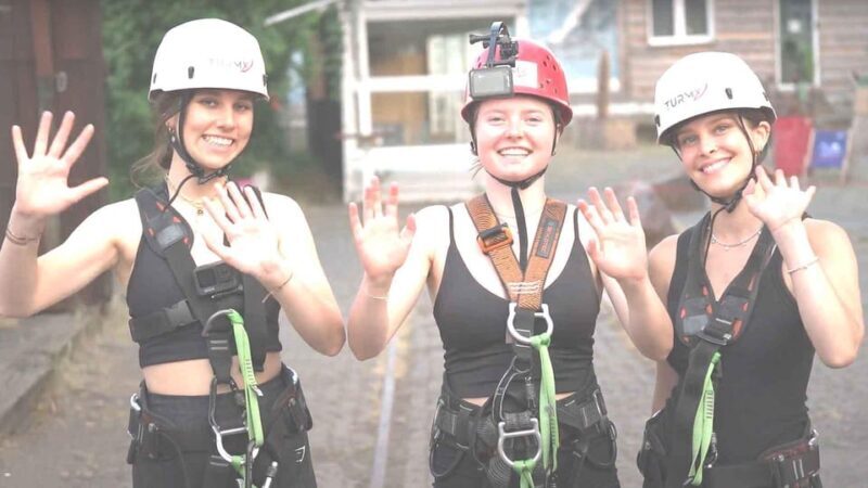 Brühl/Cologne : Freefall off TurmX - The Safety and Professional Guidance