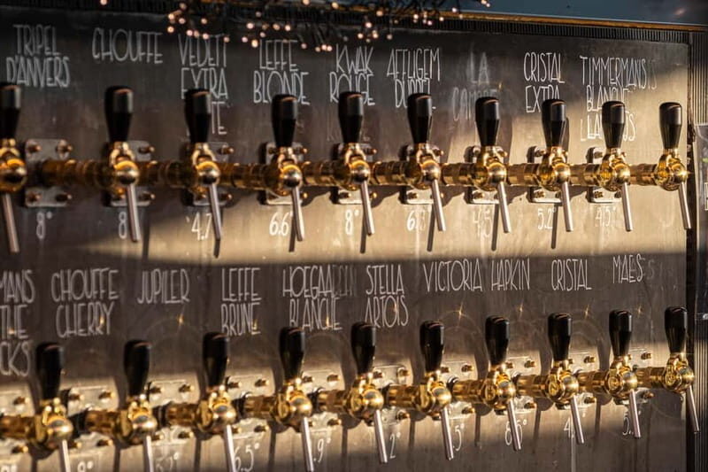 Brussels: Belgian Beer World Ticket with Rooftop & Free Beer - The Rooftop Experience