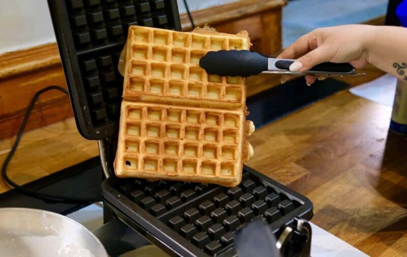 Brussels: Waffle Making Workshop With Beer Tasting - The Making Process