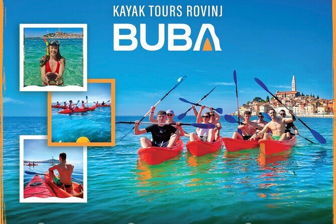 Buba-Kayak Tours Rovinj - The Stop at Katarina Island: Cliff Jumping and Relaxation