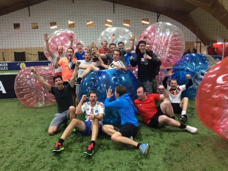 Bubble Football Hamburg near the city (indoor on artificial turf) - Who should consider this experience?