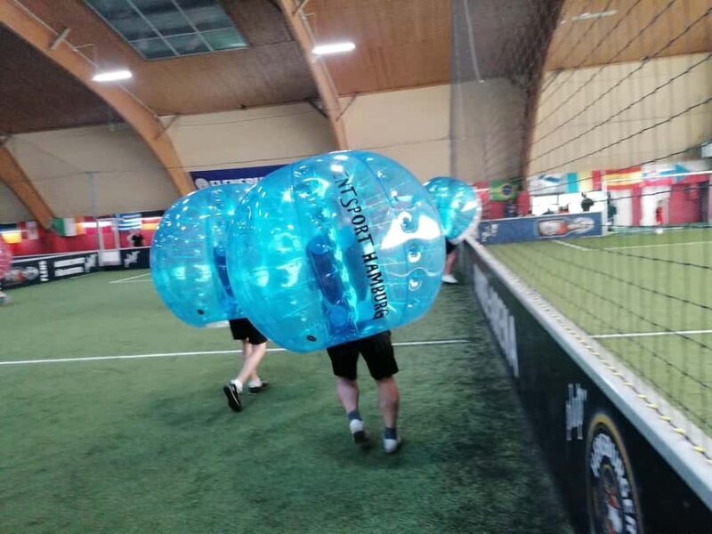 Bubble Football Hamburg near the city (indoor on artificial turf) - FAQ