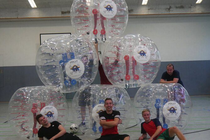Bubble soccer in the center of Hamburg with beer / champagne - A Look at the Experience Provider: Jolly Tours