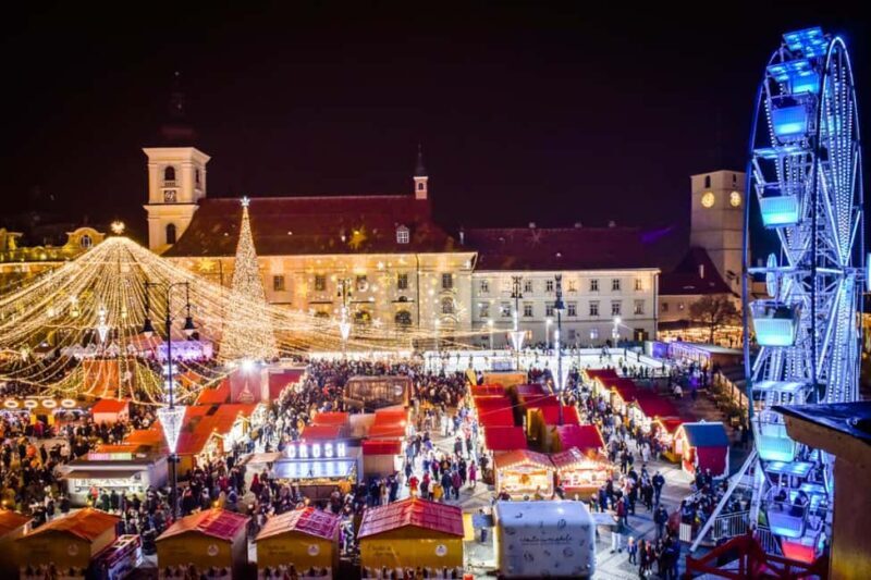 Bucharest: Sibiu Christmas Market Day Trip with Transfers - Key Points