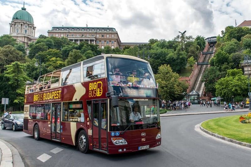 Budapest: Big Bus Hop-On Hop-Off Tour by Open-top Bus - Váci Street to Elizabeth Bridge: shopping streets and river drama
