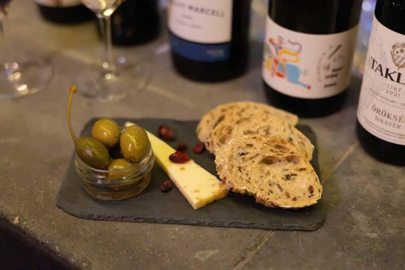 Budapest: Exclusive Wine Tasting with Tapas at DiVino Bar - The Wines and Food Pairings