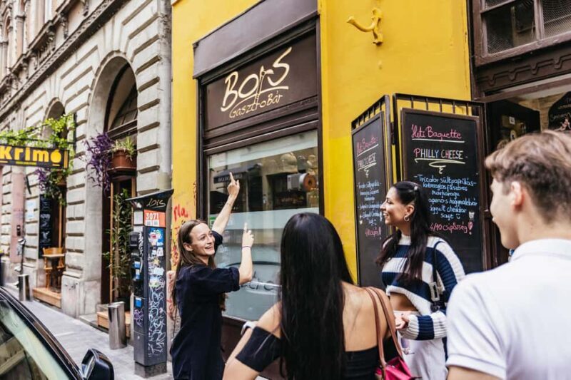 Budapest Food Walking Tour: Eat, Sip & Explore Like a Local - Walking Through District 7