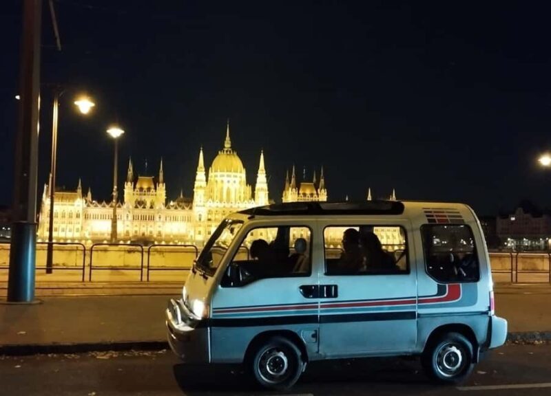 Budapest: Night Lights Tour & Moon Gazing in a Retro Minibus - Key Points