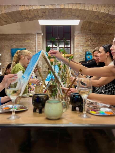 Budapest: Painting Workshop with Snacks and Wine - A Closer Look at the Budapest Paint-and-Wine Experience