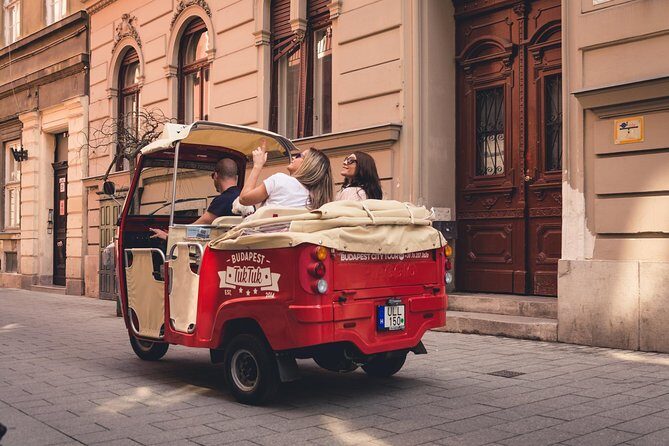 Budapest Private Tuk Tuk Tour with Wine Tasting and Cheese Platter - What the Experience Looks Like in Detail