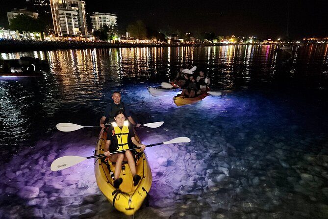 Budva: 2-Hour «Night Lights» Kayak Tour - FAQ