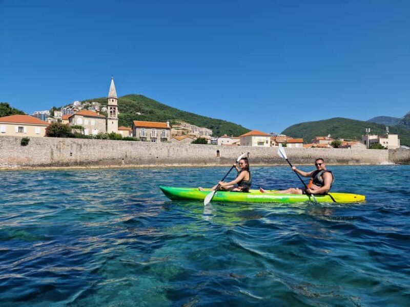 Budva: small group kayak tour to Sv.Nikola island caves - Key Points