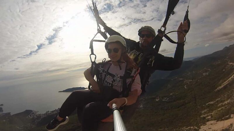 Budva: Unique VIP and Adrenaline Tandem Paragliding Flight - What to Expect During the Flight