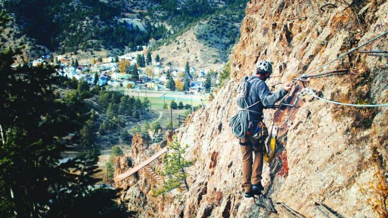 Buena Vista: Granite Via-Ferrata - The Course Itself — A Mix of Challenges and Views