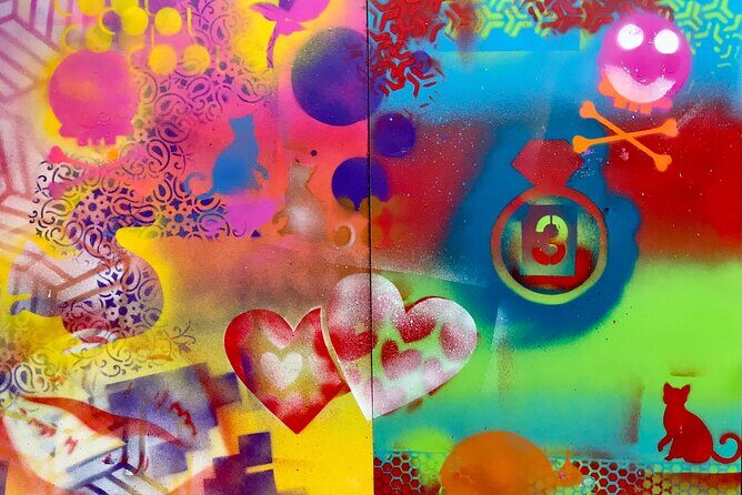 BYOB Spray Paint and Sip Workshop in Atlanta - What to Expect from the Workshop