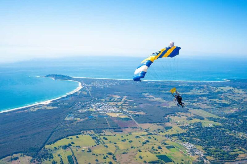 Byron Bay: Tandem Skydive Experience - The Downside