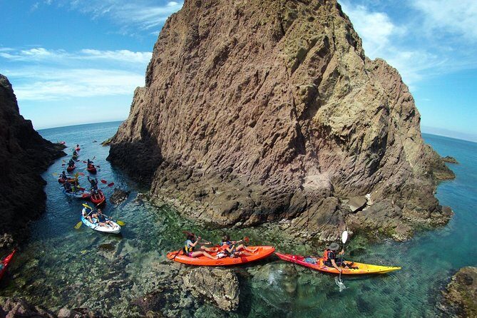 Cabo de Gata Active. Guided kayak and snorkel route through coves of the Natural Park - What to Expect from the Tour