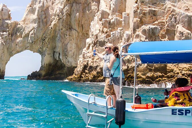Cabo San Lucas Arch & City Tour: Glass-Bottom Boat & Tequila - Key Points