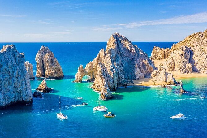 Cabo San Lucas Arch Tour and we go down to Playa del Amor - The Experience in Detail