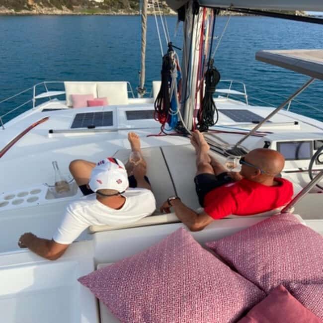 Cagliari: An exclusive day on a catamaran with a chef on board - The Stops and Activities