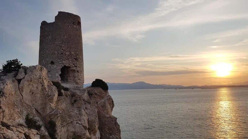 Cagliari sunset tour with aperitif - Lighthouse Capo S.Elia - Key Points