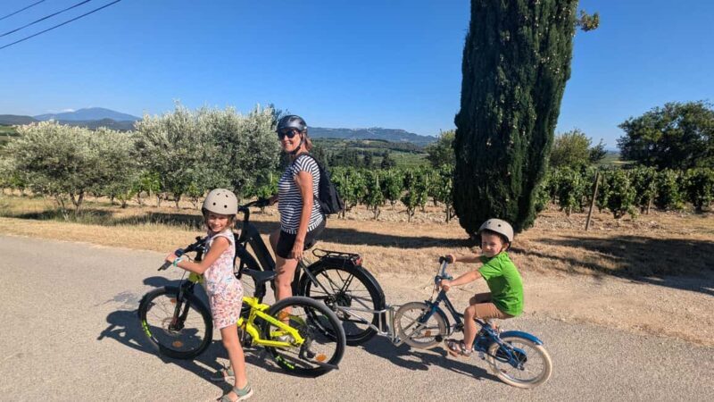 Cairanne: Renting electric bikes and family accessories - Final Thoughts