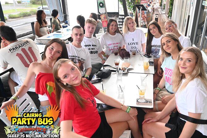 Cairns Party Bus Pub Crawl Night Out Experience - Key Points