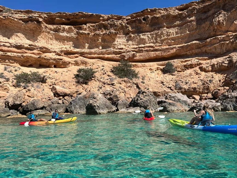 Cala Codolar: Sea & Caves Kayaking Tour with Snorkeling - The Experience in Detail