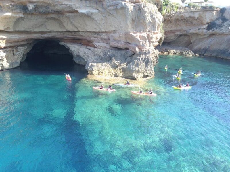 Cala Codolar: Sea & Caves Kayaking Tour with Snorkeling - The Practical Side: Price, Duration, Group Size