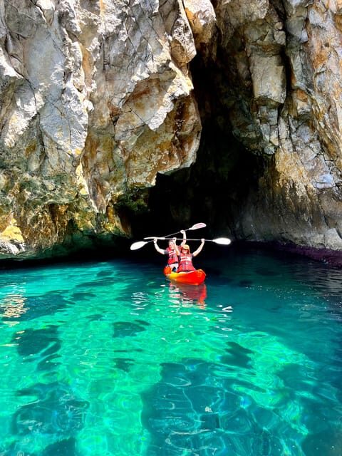Cala Granadella: Cala en Caló Sea Cave Snorkel & Kayak Tour - Key Points