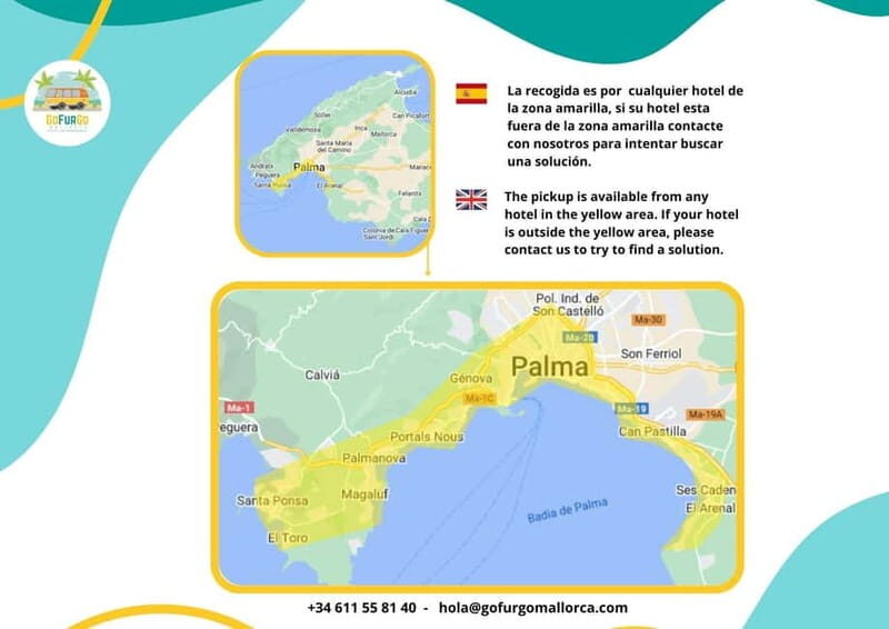 Cala Llombards o Cala Santany & Es Pontas Snorkel and SUP - Visiting Es Pontàs