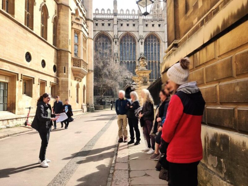 Cambridge: The Original Uncomfortable Cambridge Tour - Key Points